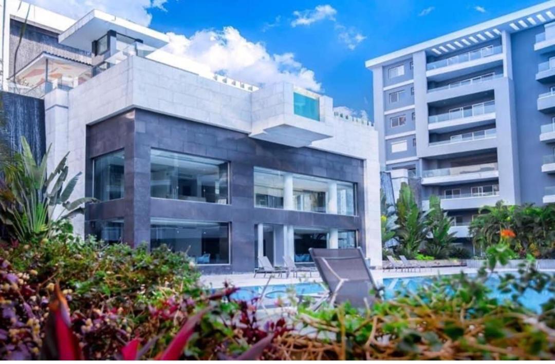 Fully Furnished Apartment At Ocean Blue Compound Kahire Dış mekan fotoğraf